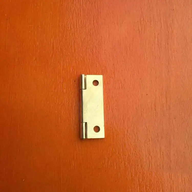 Customized Wooden Box Spring Hinge Small Metal Box Hinge Jewelry Hinge