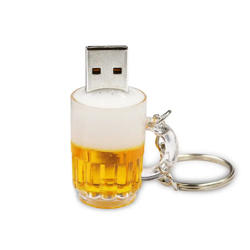 Creative Beer Bottle USB Drives Cartoon USB Flash Drive 2.0 Pendrive 4GB 8GB - ANKUX.COM