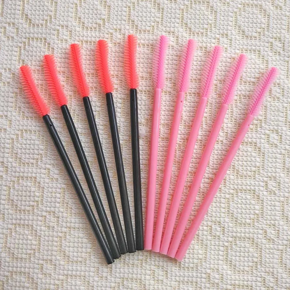 Disposable Plastic Handle Silicone Mascara Makeup Brush Buy