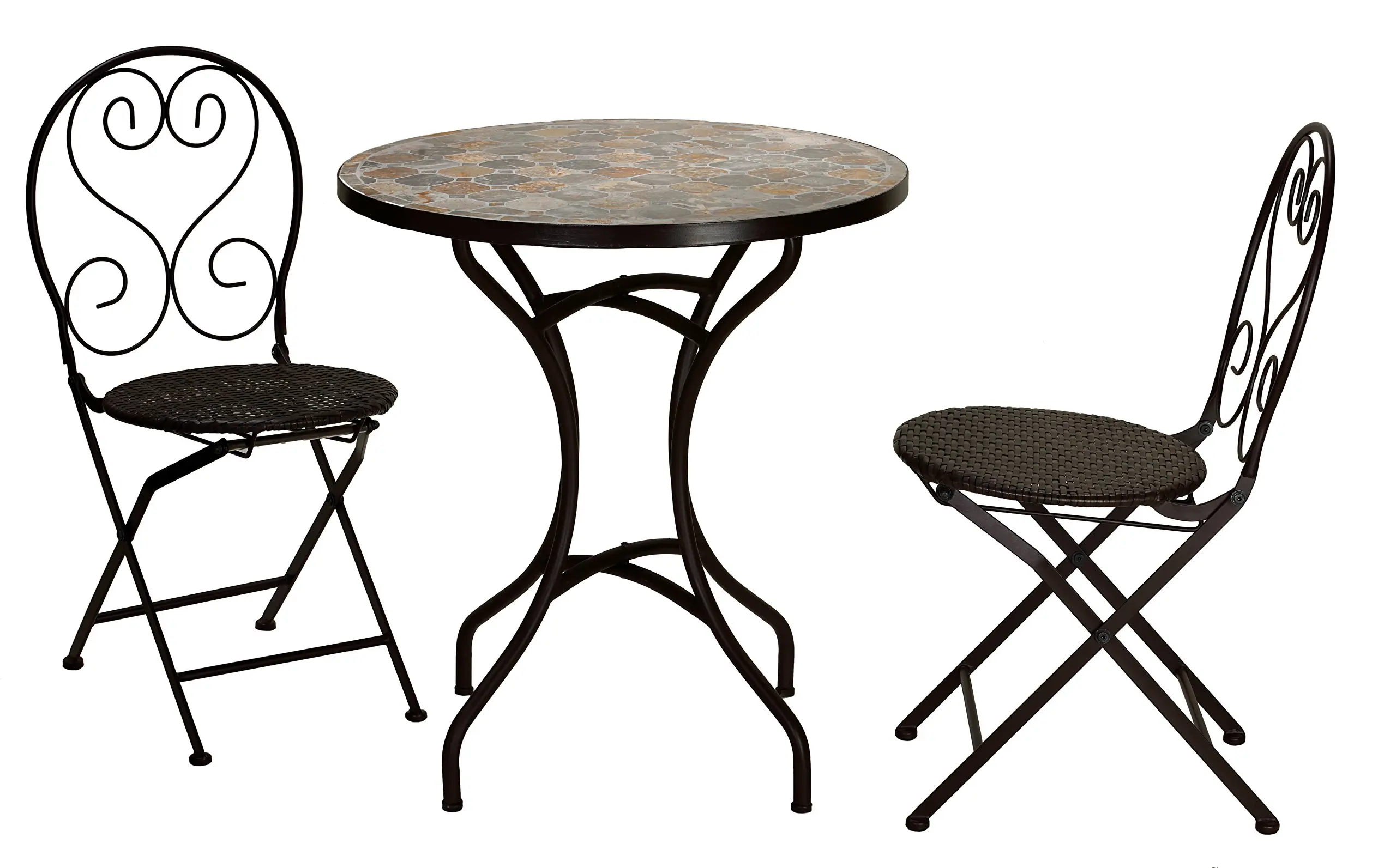 Cheap Mosaic Garden Table And 2 Chairs, find Mosaic Garden Table And 2