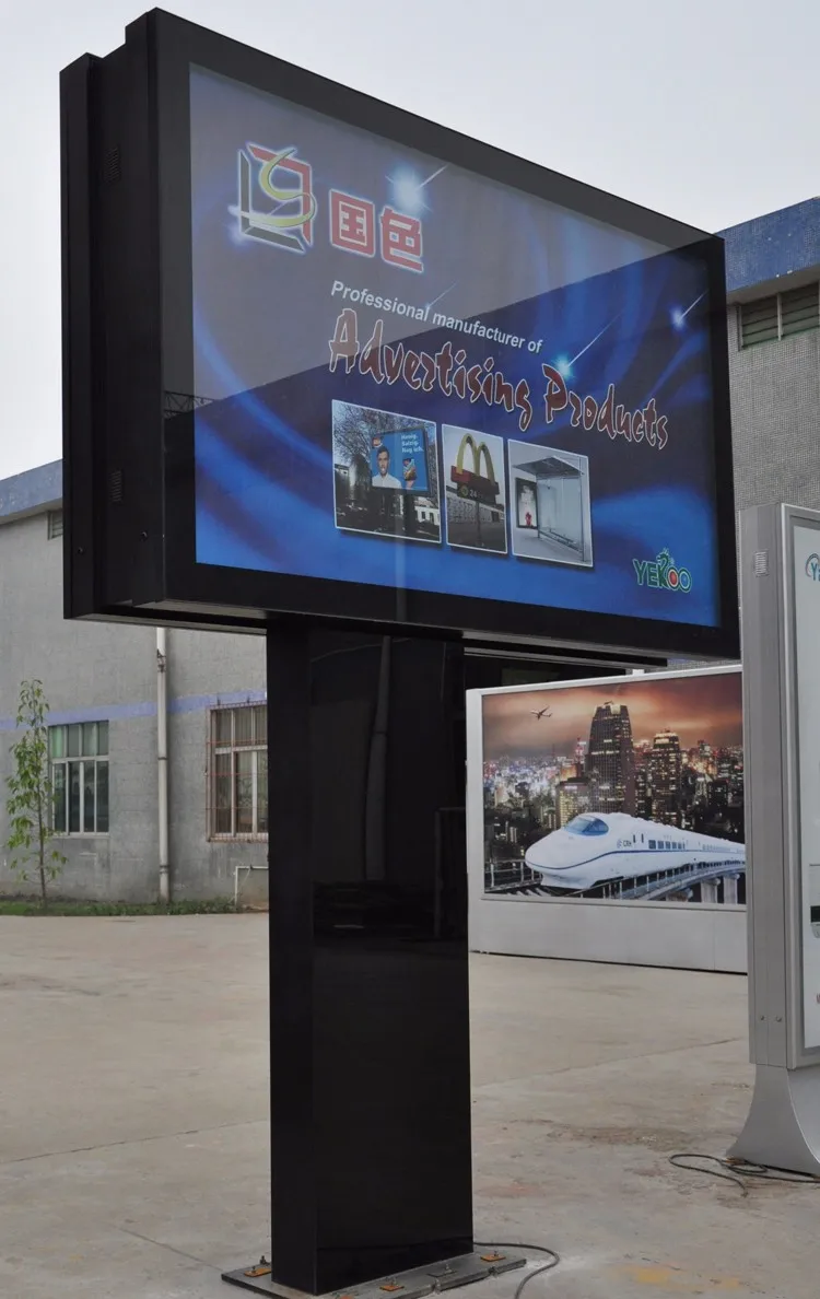 Large Outdoor Street Furniture Advertising Billboard/fabric Light Box
