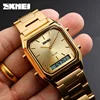 saat 2018 stylish skmei watch gold wrist watches men women timepiece digital display