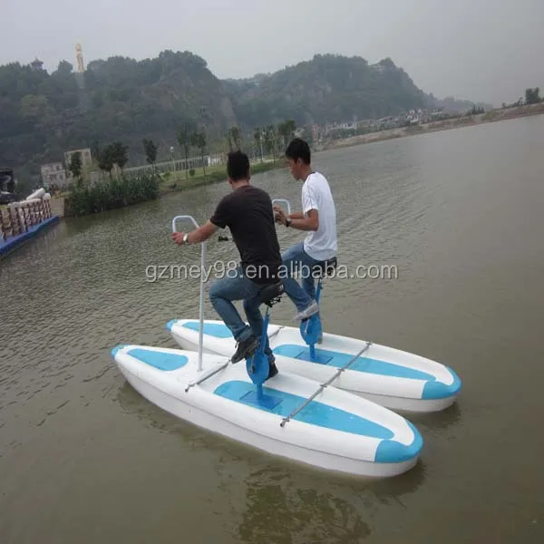 Double Person Fiberglass Water Bike Water Pedal Boat (m-031)water ...