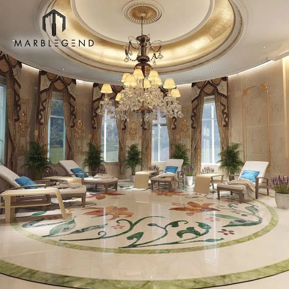 
Customized luxury style building interior swimming pool 3D design services 