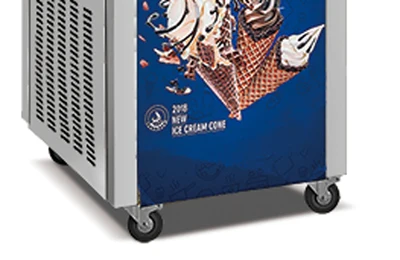 commercial cheap ice cream machine XQ-20L with 2+1 flavor for promotion