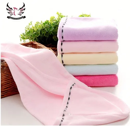 
Wholesale soft textile hair drying towel,promotion Microfiber hair towel 