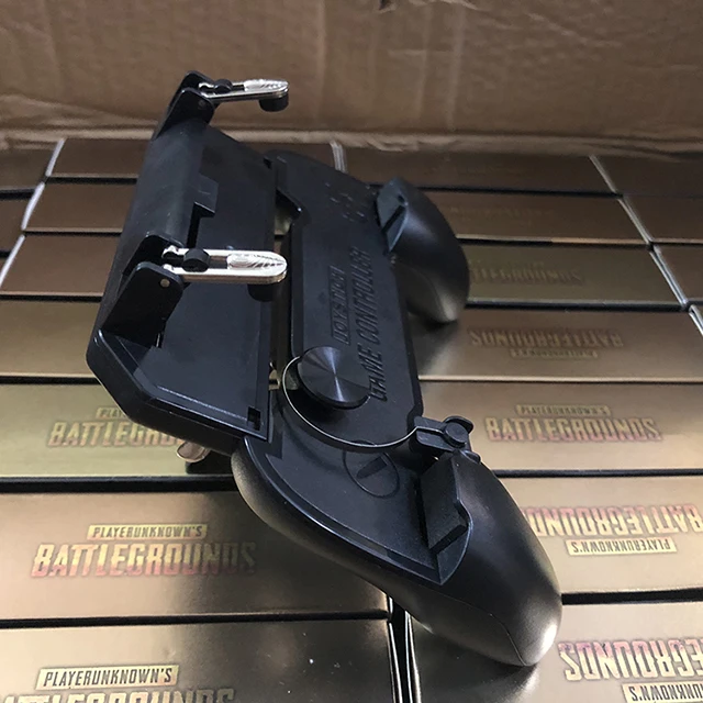 

W11+ New Mobile Phone Pubg Game Handle Grip With L1R1 Shooter Controller Trigger For PUBG, Black