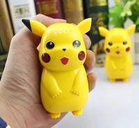 

Free Sample 10000mAh Fashion Cartoon Power Bank Plastic Mobile Phone Charger Pikachu Power Banks with Sound and Light