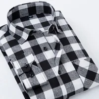 

Oemtailor Fashion Casual Mens Plaid Flannel Shirt for Wholesale