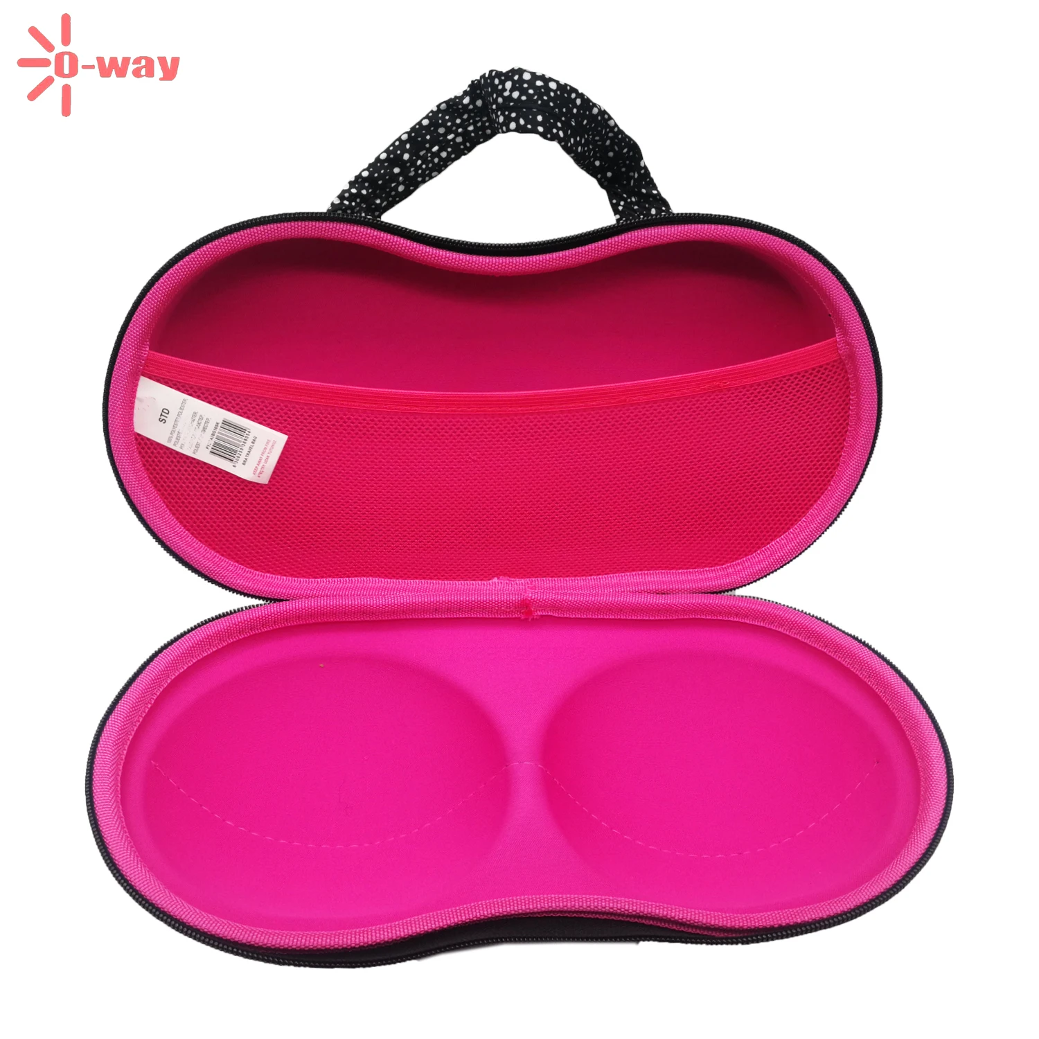 
Travel Home Portable Hard Shell EVA material Bra Case with handle 