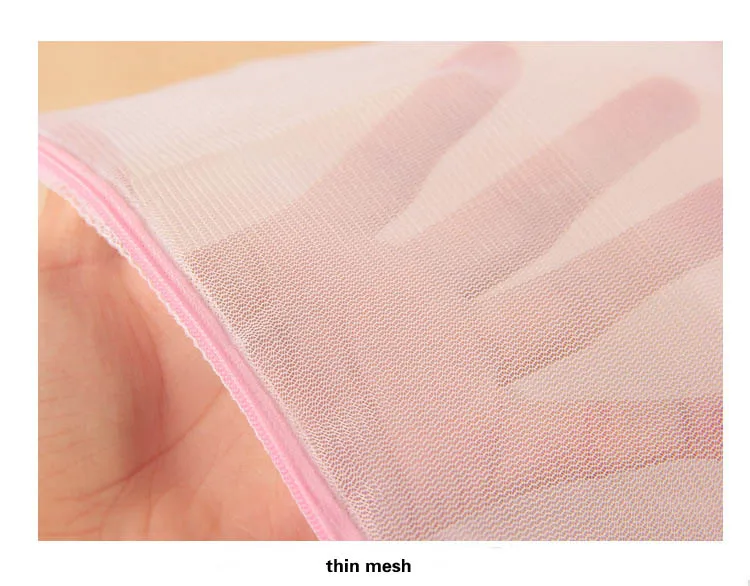 Fashion style zip lock cheap hotel waterproof mesh laundry bags for socks