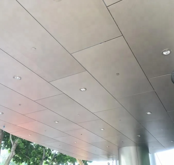 
304 vibration profiled stainless steel ceiling 