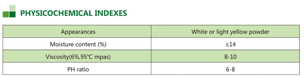 
Composite Starch Industrial Textile Modified Starch Textile Sizing Agent 
