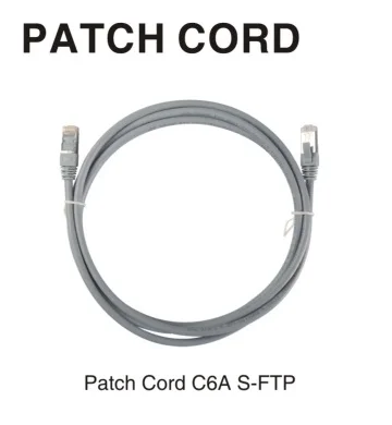 PATCH CORD C6A S-FTP