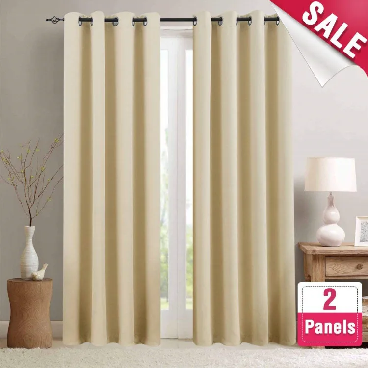 Elegant Look Energy Saving Window Blackout Curtain,Cheap Price Eco