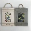 wall decoration home wooden frame with metal clip