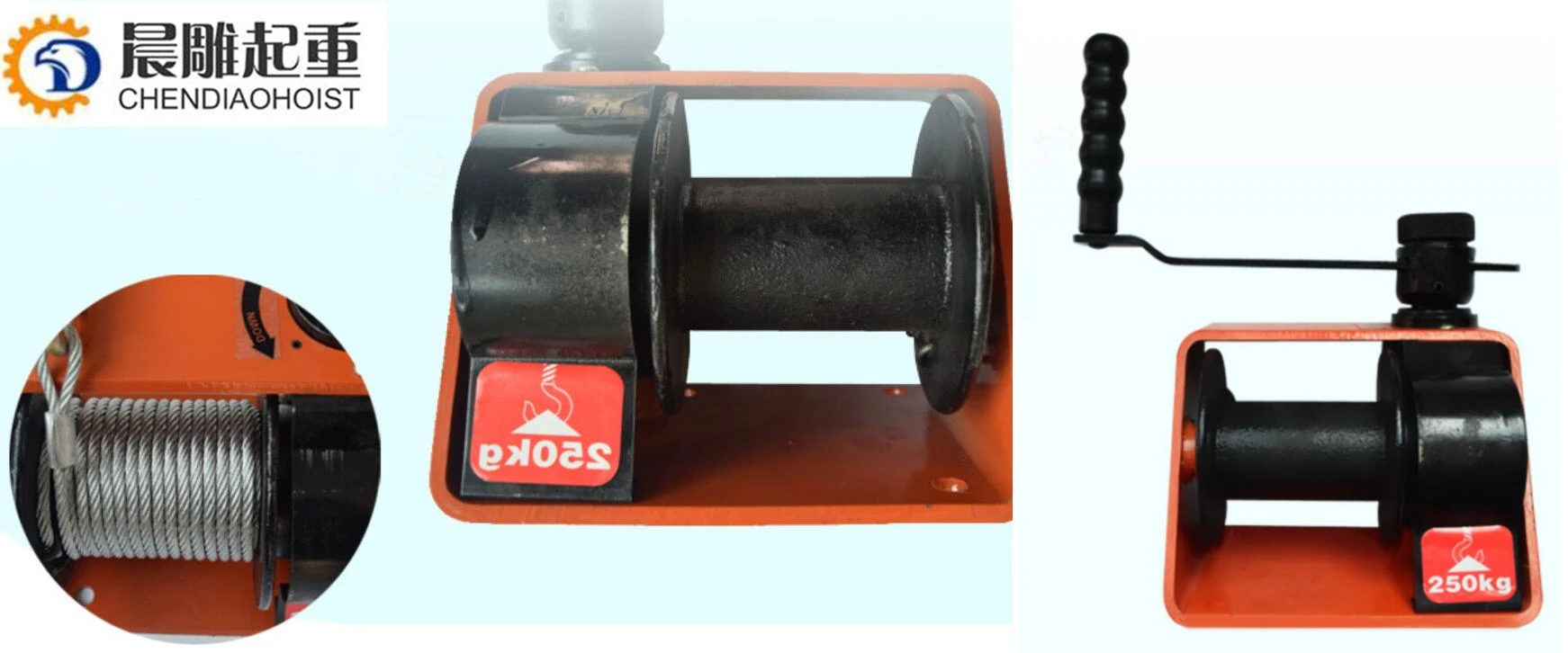 500kg/1000kg Small Hand Capstan Crank Worm Gear Winch Buy Hand Winch