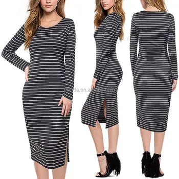black and white striped t shirt outfit