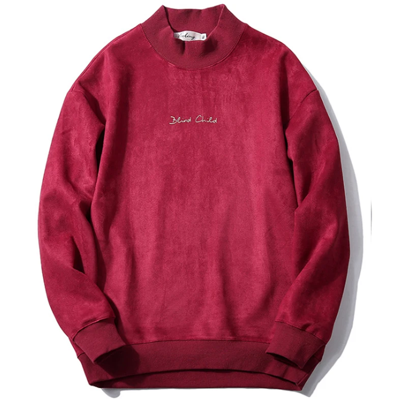 Autumn Men Thick Hoodies Hip Hop US Size Pure Sweatshirt Velvet Fabrics Winter Brand Hoodies For Men