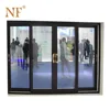 Security Double Glazing Aluminum Thermal Break Sliding Doors