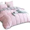 solid Microfibre Polyester Bed Comforter Duvet Quilt - Hypoallergenic cheap duvet