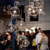 JYL-D1172 Creative design fantasy transparent bubble glass modern chandelier light living room chandelier suspendu