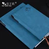 Promotional Custom Logo Paper Back A6 A5 PU Leather Notebook With Pen
