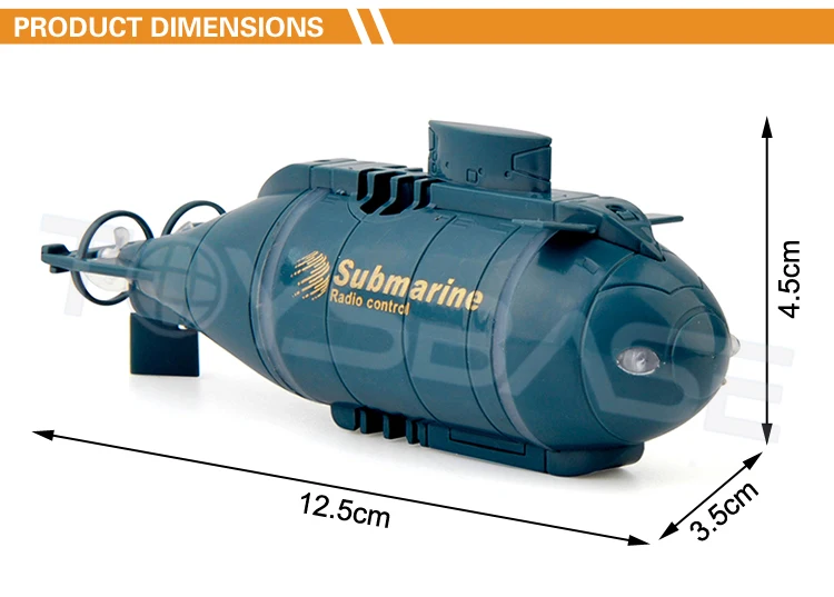 fish tank remote control submarine