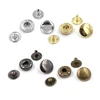 Good Price Factory Direct Supply Custom Black Silver Gold Brass Snap Press Stud Metal Snap Button