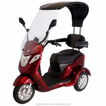 New Sport Elite Traveller 3 Wheeled Power Mobility Scooter With Roof ...