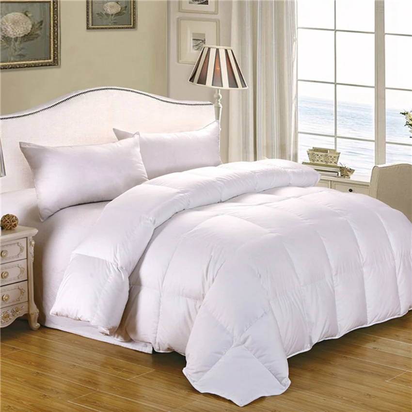 Hot Sale Pure White Duck Feather And Down Duvet Buy Duck Feather