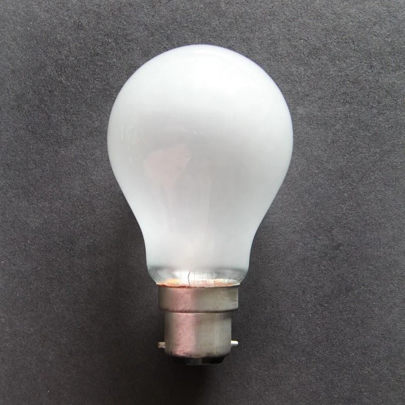 A60 E27 220V 25W 60W Unique frosted incandescent lamp vintage bulbs