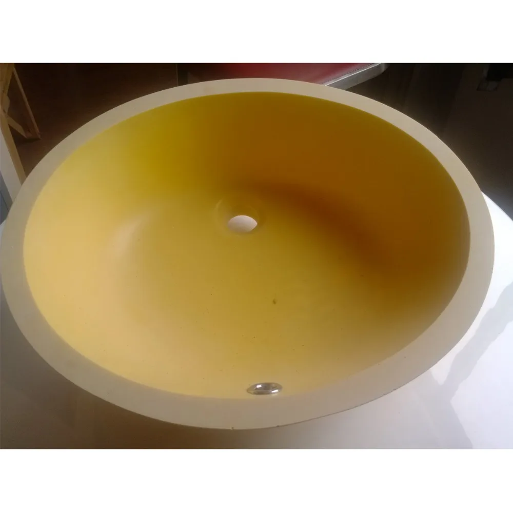 
China made Fashion color ceramic art wash basin for sanitary ware bathroom 