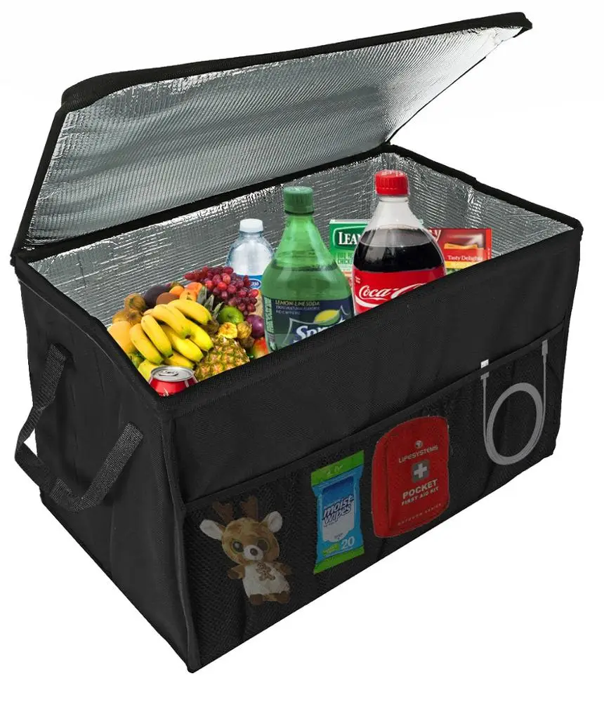 

Cooler Box Hot Or Cold Food Travel Or Shopping Carry Basket Outdoor Picnic Bag for Camping, Customized color