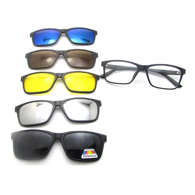 

wholesale polarized stock multicolor clip on sunglasses