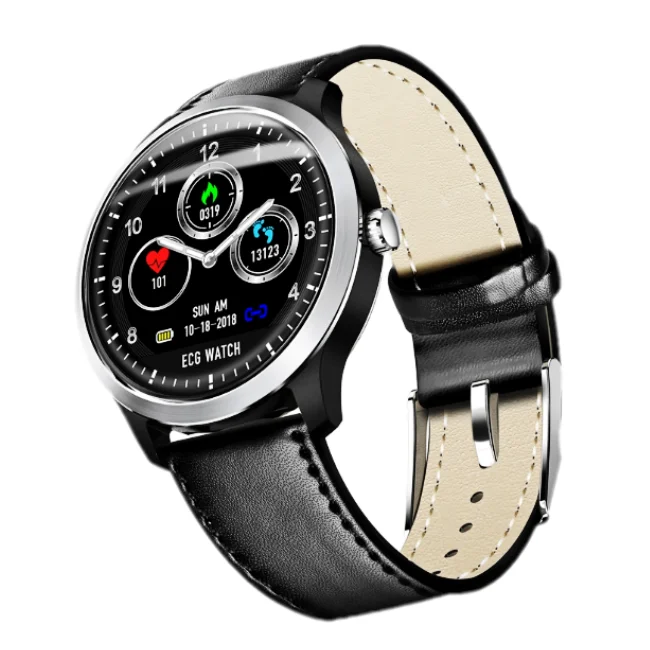 

Custom LOGO ECG Smart Bracelet N58 Men Wristwatch Call notificatio 250mAh Battery Blood Pressure Heart Rate Monitor Smartwatch