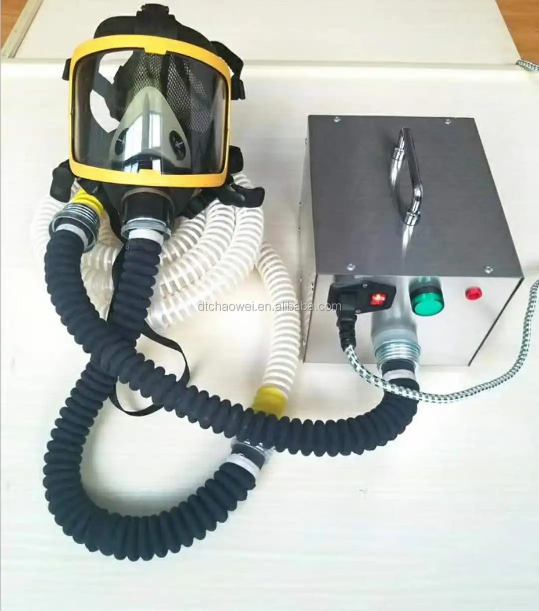 Electrical Long Tube Flow-supplied Air Respirator - Buy Flow-supplied ...