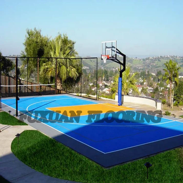 Cheap Sale Price Multi Sports Easy Installation 3x3 Basketball Court