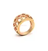 woman jewellery 2015 316L stainless steel jewelry rose gold ring models