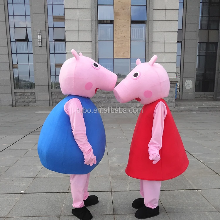 Diplomático Cava discordia Source Disfraz de cerdo mascota personalizado a la venta on m.alibaba.com