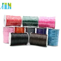 

XULIN Manufacture Thin Korea Waxed Cotton Cord Without Stretch With Different Size And Colors From Stock For Jewelry making