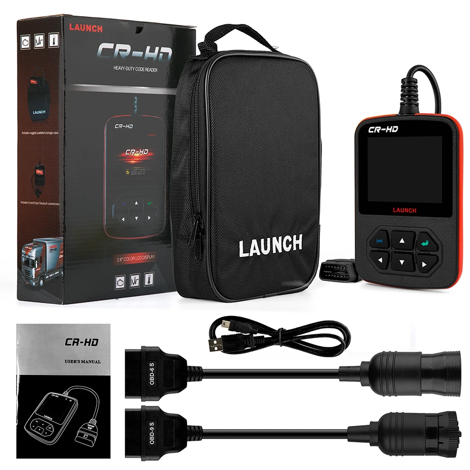 Launch Obd2 Obd Heavy Duty Truck Scanner Crhd Launch Creader Cr Hd