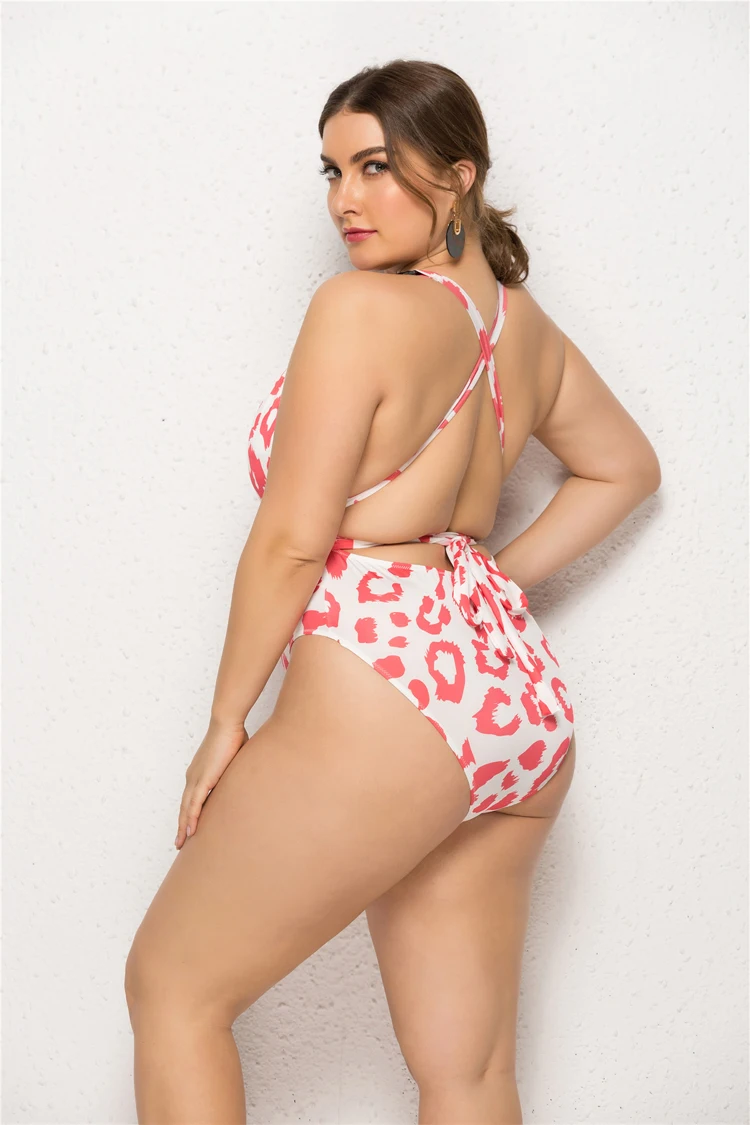 Bikini Digital Printing Sexy Swimsuit Fat