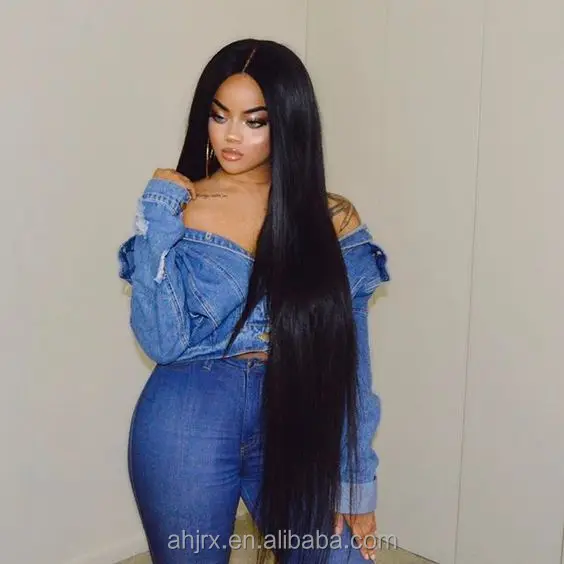 

Newness hair top 10a grade 32 34 36 38 40 inch long raw virgin Peruvian hair