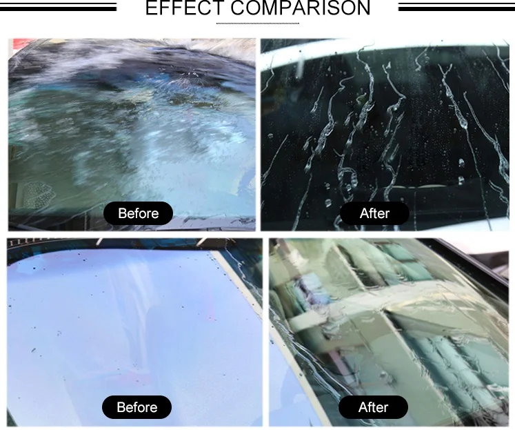 Nano Super Hydropobic Water Repellent and Self Cleaning Liquid Glass Coating for Car Windshield 50ml