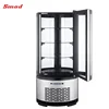 Commercial Countertop Glass Front Open Cake Display Refrigerator