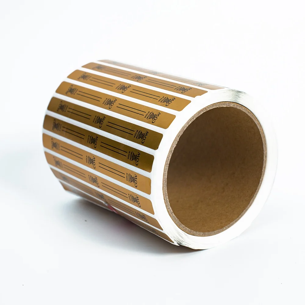 Custom Adhesive Waterproof Frozen Safe Yogurt Bottle Scratch Proof