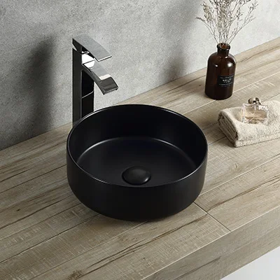 
MEIYANI supplier above counter basin engineered one piece bathroom sink matte white wash basin 