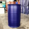Top selling 200 litre blue plastic drum barrel 200l with closed top for chemicals shipping