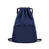 Custom Waterproof Durable Nylon Travel Drawstring Bag Gam Backpack Sport Drawstring Bag for Hiking